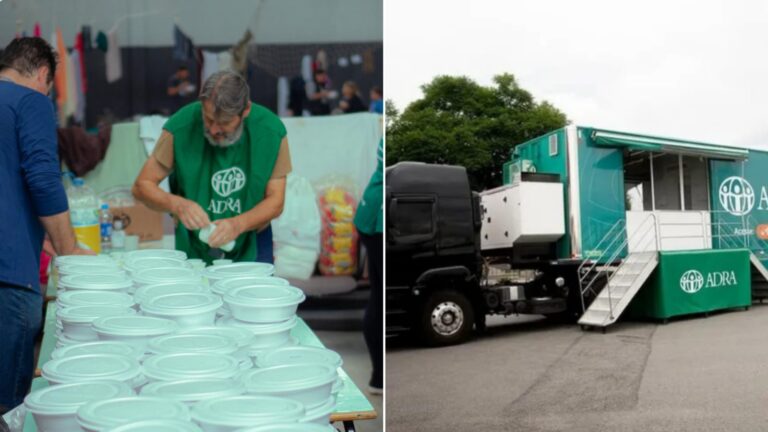 Carreta enviada por igreja ao RS já doou 8 mil refeições e lavou 14 mil kg de roupas carreta-enviada-por-igreja-ao-rs-ja-doou-8-mil-refeicoes-e-lavou-14-mil-kg-de-roupas