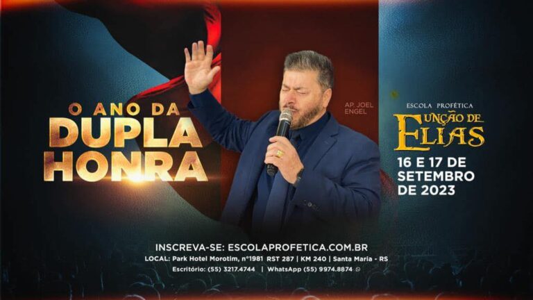 Escola Profética Unção de Elias 2023 acontecerá em setembro escola-profetica-uncao-de-elias-2023-acontecera-em-setembro